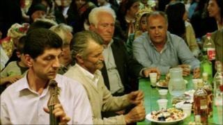 A party on the Greek island of Karpathos