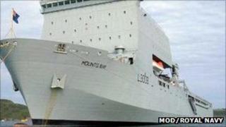 RFA Mounts Bay
