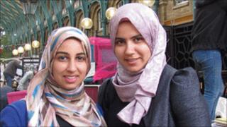 Sisters Asmah and Ayeshah Abdul-Hamid