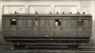 A railway carriage