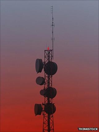 Mobile mast