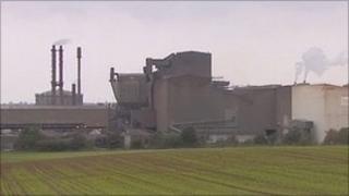 Scunthorpe Steel works