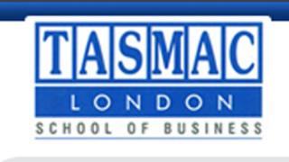 Screen grab of logo on Tasmac university website
