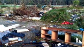 Fly-tipping in Aberdeen