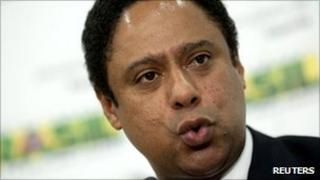 Brazilian sports minister Orlando Silva