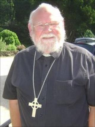 The Bishop of Burnley, the Right Reverend John Goddard