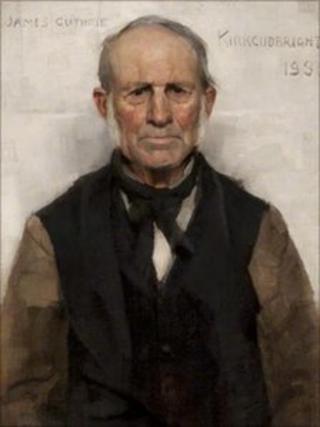 Painting by Sir James Guthrie