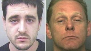 Steven Parker (left) and Jon Clinton