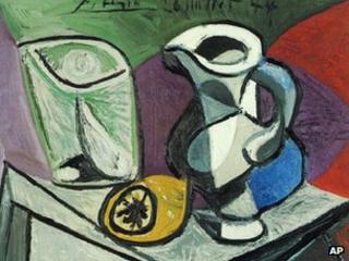 Glass and Pitcher by Pablo Picasso
