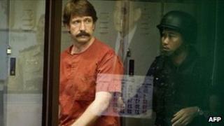 Viktor Bout in custody