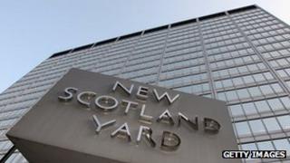 New Scotland Yard sign