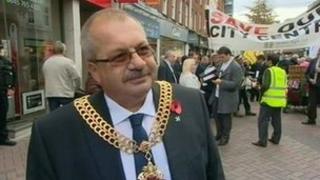 Mayor of Gloucester Councillor Andy Lewis