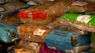 Stores at foodbank