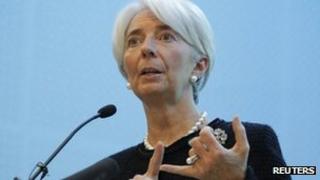 IMF chief Christine Lagarde