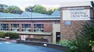 Ffatri Dobson a Crowther Llangollen
