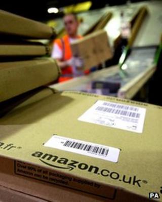 Amazon distribution centre, Scotland