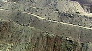 China Clay workings
