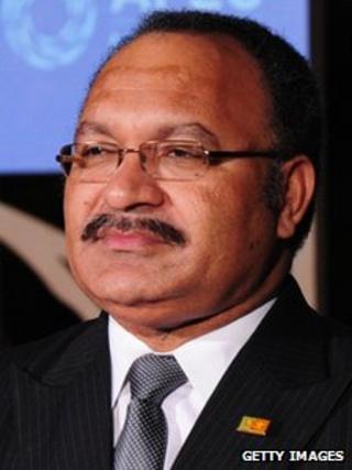 PNG PM Peter O'Neill