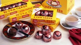 Tunnocks tea cake selection
