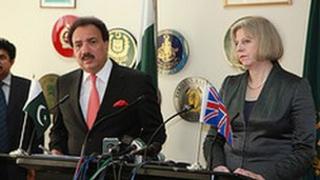 Rehman Malik & Theresa May (pic: ukinpakistan)