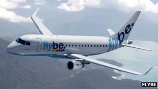 Flybe's new E175 jet