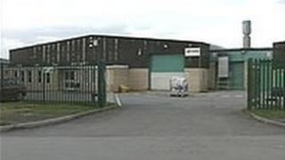 Jeyes factory in Mold, Flintshire