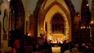 BBC Radio Jersey's 2011 Carol Service at the Town Church