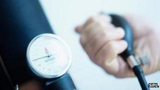 Blood pressure check
