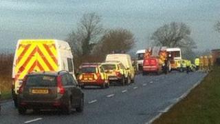 Crash scene