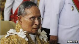 Thailand's King Bhumibol Adulyadej