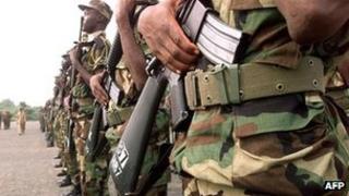 Senegalese army (file photo)