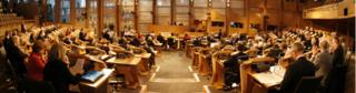 wide view of parliament chamber
