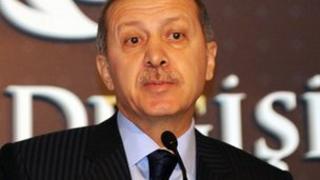 Turkish Prime Minister Recep Tayyip Erdogan speaks in a conference in Istanbul on December 23, 2011