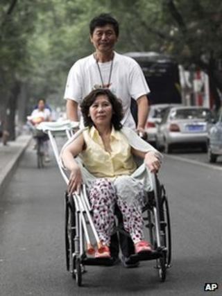 Ni Yulan and Dong Jiqin (file photo)