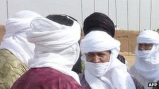 Tuareg fighters. File photo