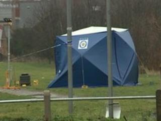 Police tent
