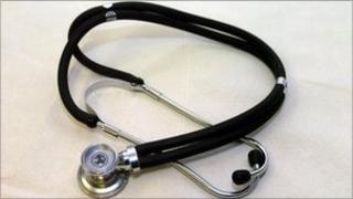 A stethoscope