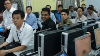 Frog staff and students in Malaysia
