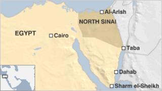 Map of Egypt