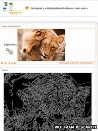 Wolfram Alpha pro screenshot