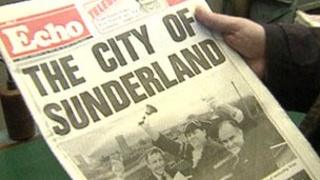 Sunderland Echo from April 1992