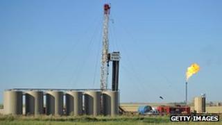 Oil well in US