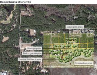 Plans for the Mitchelville heritage site
