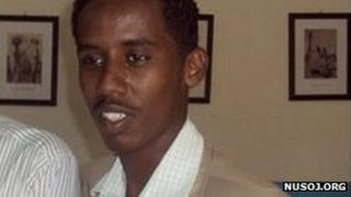 Ali Ahmed Abdi (Photograph courtsey of www.nusoj.org)