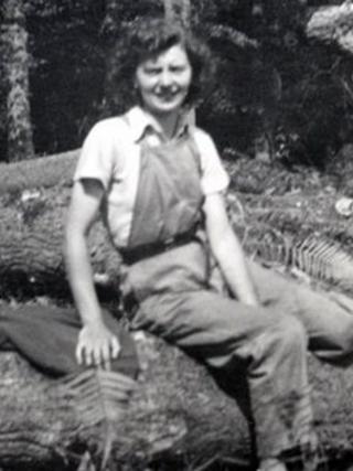 'Lumberjill' Ethel Oliver