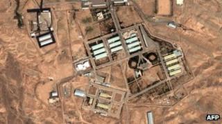 Satellite image of Parchin nuclear facility in Iran. File photo