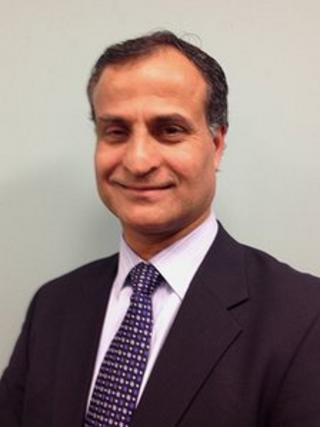 Councillor Mohammed Nazir from Baylis & Stoke ward in Slough