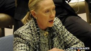 US Secretary of State Hillary Clinton
