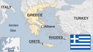 Map of Greece