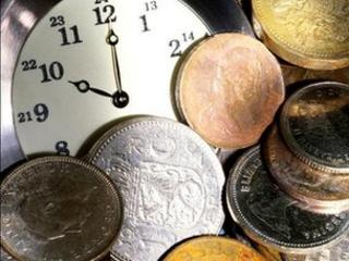 Cash and clock